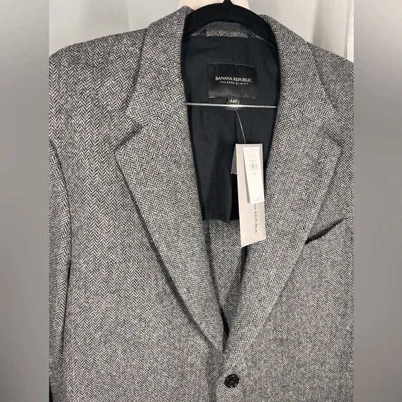 NWT Banana Republic Tailored Slim Fit Jacket - Picture 3 of 13